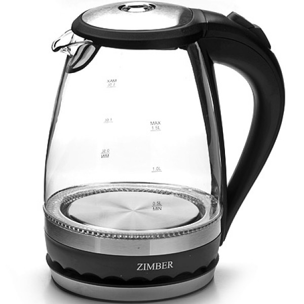 11179 Эл. чайник 1,5л 2200Вт с подсветкой ZIMBER 